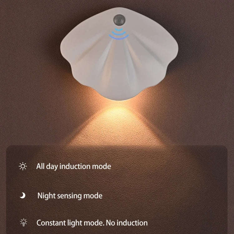 Magnetic Motion Sensor Wall Lamp Rechargeable LED House Number Light SE Version 500mAh(White)