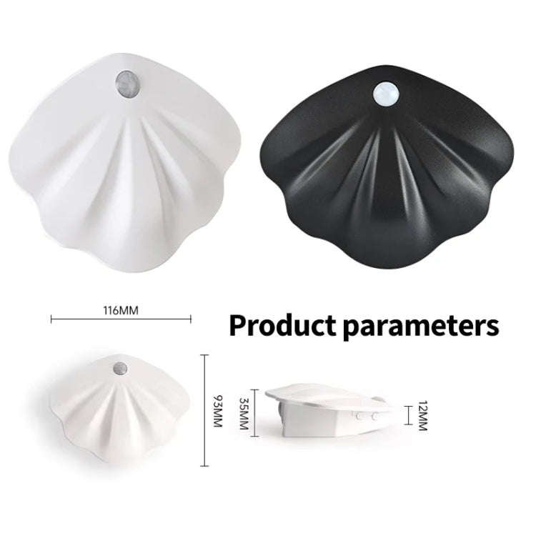 Magnetic Motion Sensor Wall Lamp Rechargeable LED House Number Light PRO Version 1200mAh(White)