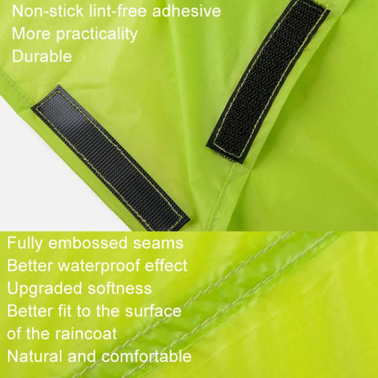 Naturehike 210T Plaid Outdoor Rain Poncho 3 In 1 Canopy Riding Travel Portable Backpacking Rainco...