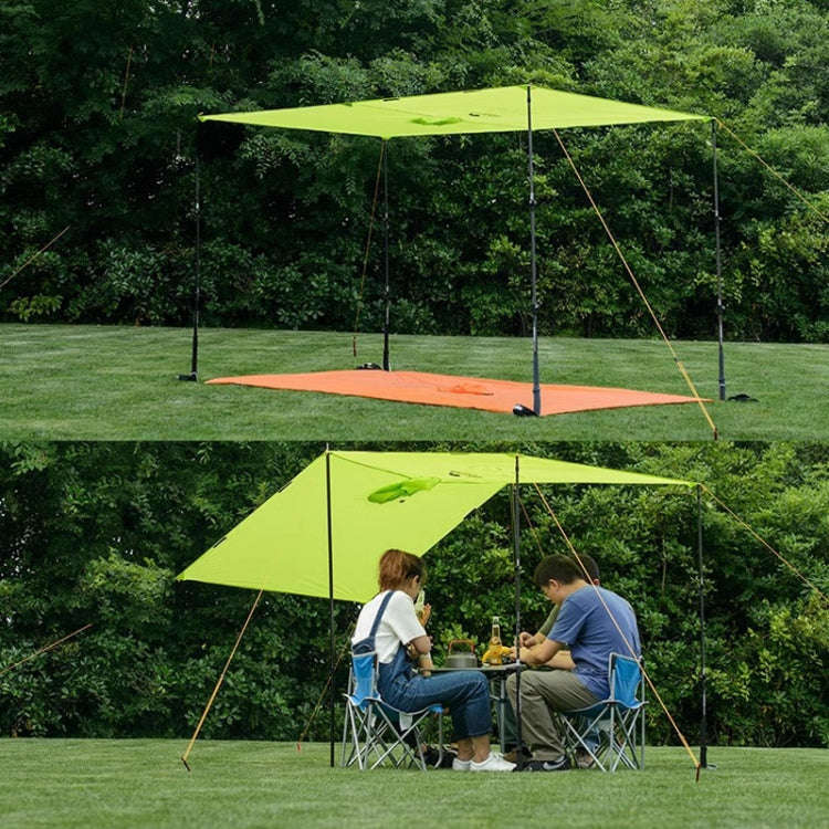 Naturehike 210T Plaid Outdoor Rain Poncho 3 In 1 Canopy Riding Travel Portable Backpacking Rainco...