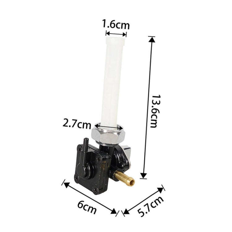 For Harley FLST FXST FLT 1995-2001 61338-94D 22mm Fuel Valve Petcock With Male Thread