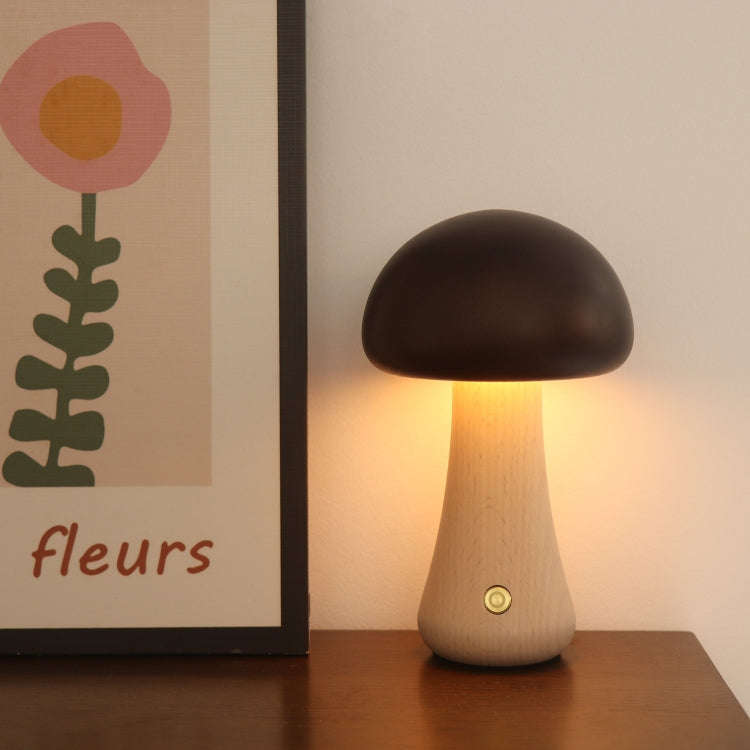 Mushroom Shape Night Light Touch Control Dimmable Bedside Atmosphere Lamp, Style: A Type Mixed