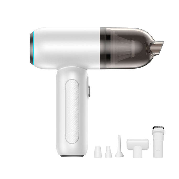 Car Handheld Portable Wireless Vacuum Cleaner, Model: Brushless Motor(White)