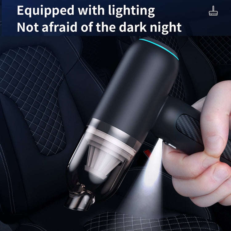 Car Handheld Portable Wireless Vacuum Cleaner, Model: Brushless Motor(White)