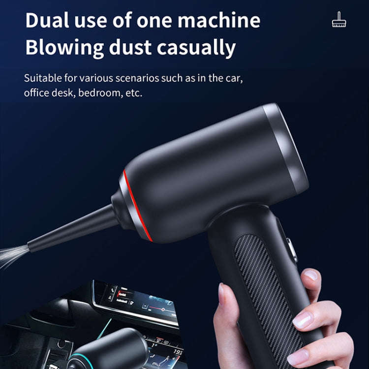 Car Handheld Portable Wireless Vacuum Cleaner, Model: Brushless Motor(White)