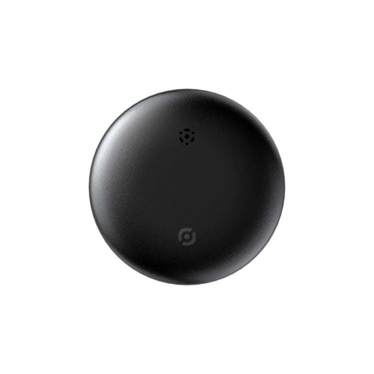 For Apple Series S10 Round Smart Global Anti-Lost Device IP67 Waterproof Locator(Black)