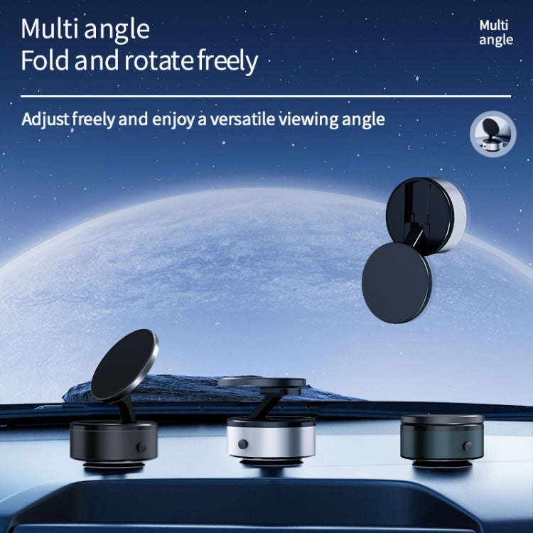 AIMITE X10Q Vacuum Adsorption Car Dashboard Center Console Navigation Mounting Bracket(Black)