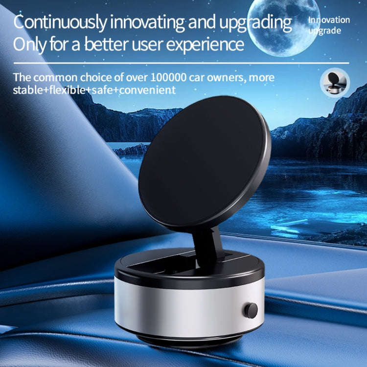 AIMITE X10Q Vacuum Adsorption Car Dashboard Center Console Navigation Mounting Bracket(Black)