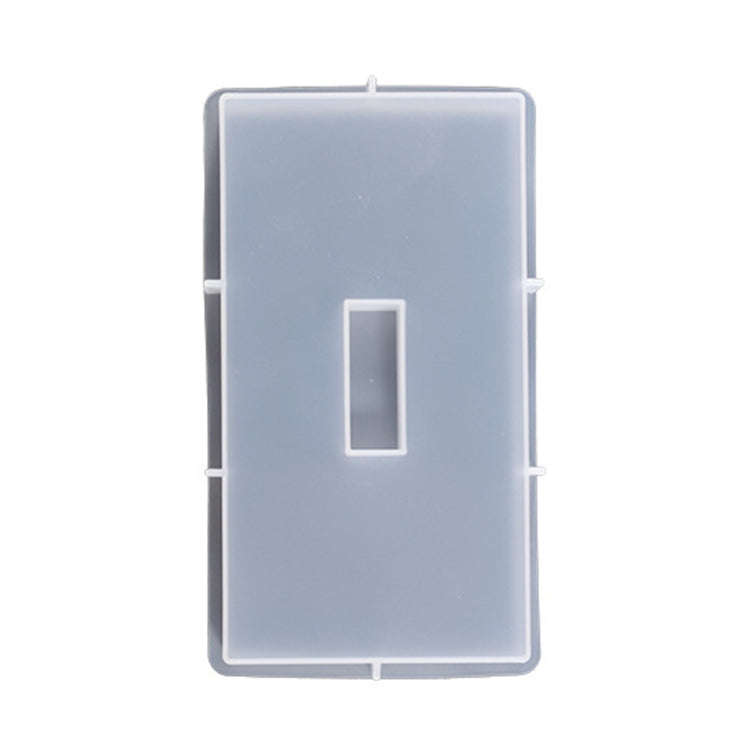 DIY Glue Double Heart-Shaped Hanging Photo Frame Display Stand Silicone Mold, Spec: Base