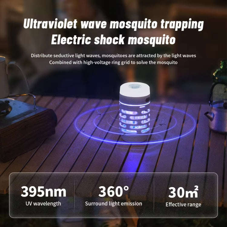 Naturehike Lighting Mosquito Killer Outdoor Camping Waterproof Mosquito Repellent Lamp(Khaki)