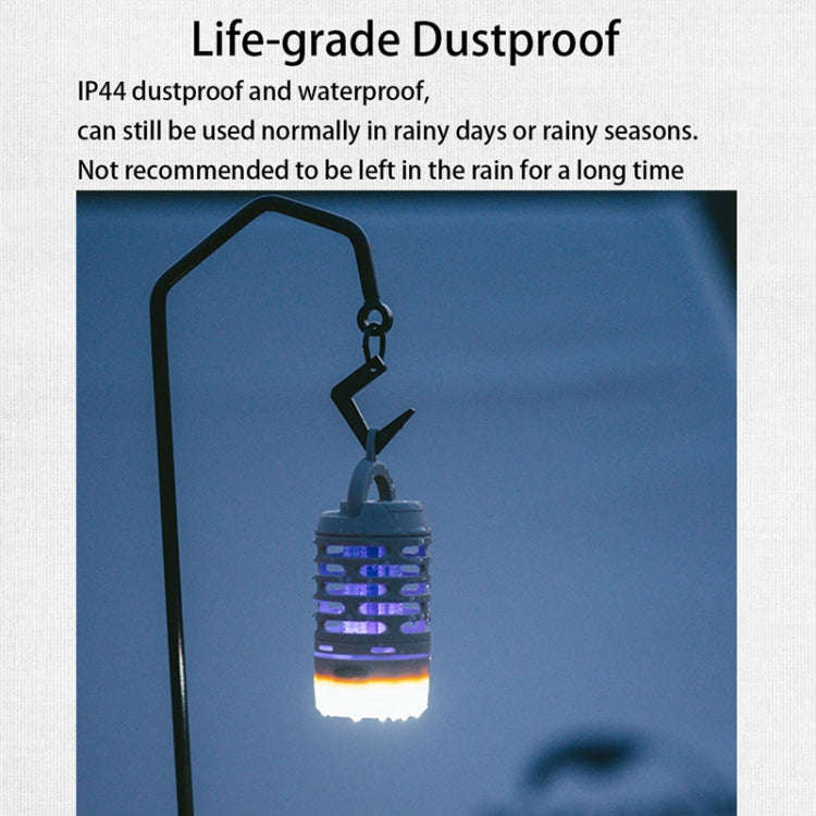 Naturehike Lighting Mosquito Killer Outdoor Camping Waterproof Mosquito Repellent Lamp(Khaki)