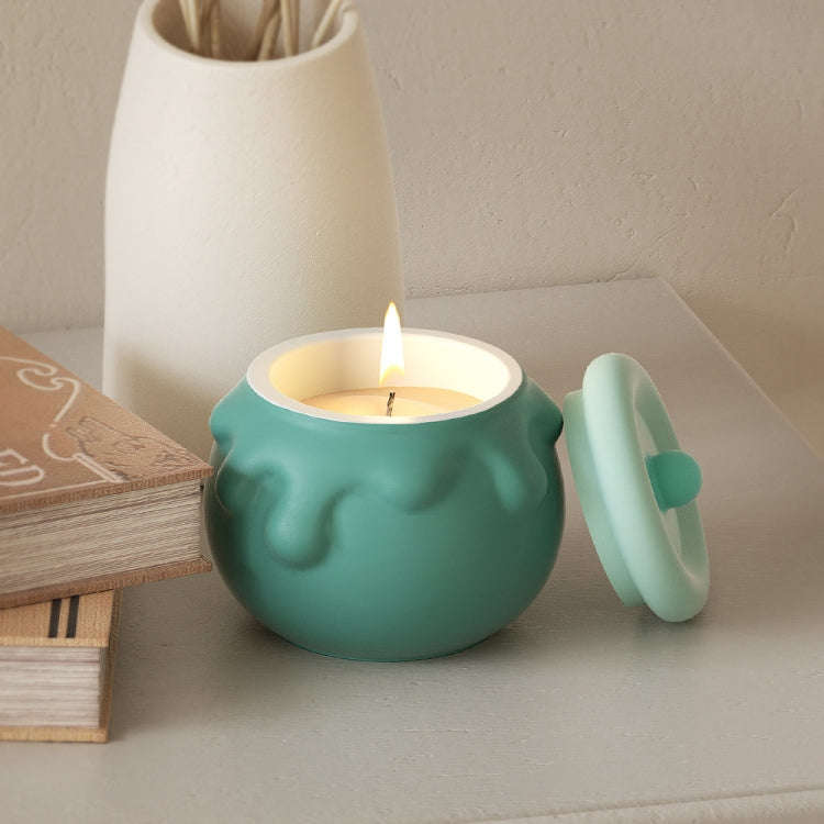 DIY Epoxy Resin Honey Jar Shaped Candle Cup Silicone Mold Storage Box Ornaments DIY Tools(3362)
