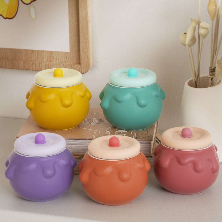 DIY Epoxy Resin Honey Jar Shaped Candle Cup Silicone Mold Storage Box Ornaments DIY Tools(3362)