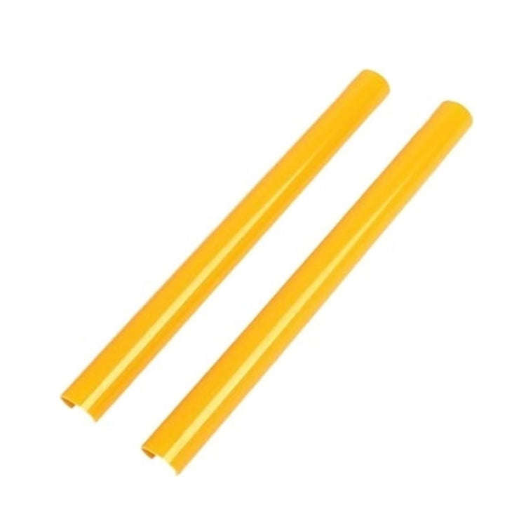 For BMW Bumper Color Change Silicone Decorative Strip, Color: Yellow A