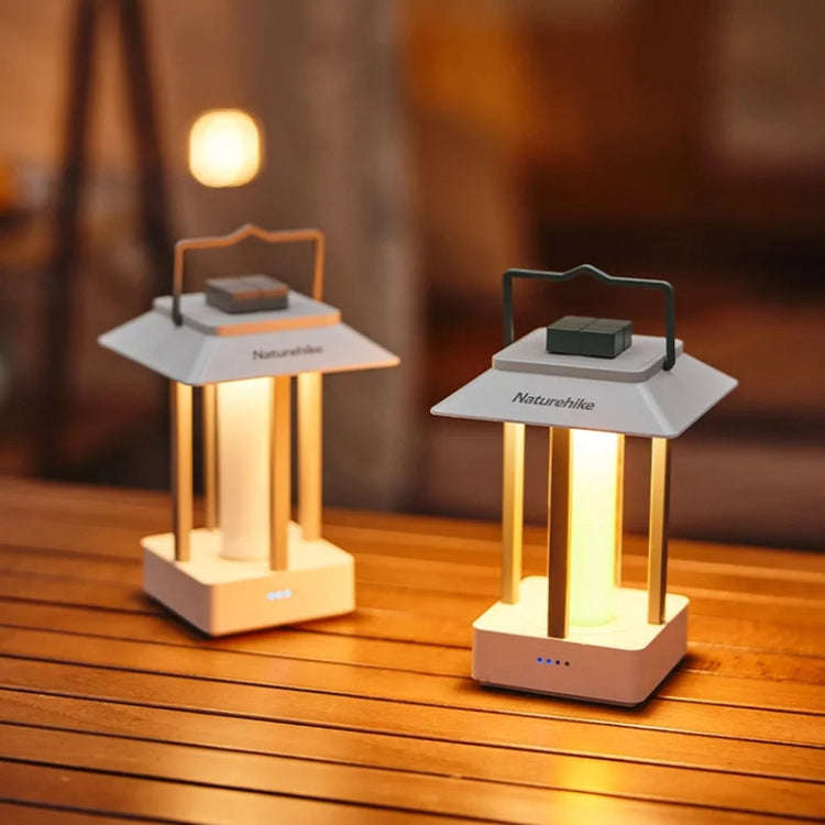 Naturehike Camping Ambient Light Outdoor Lighting Rechargeable Tent Vintage Horse Lamp(Brown)