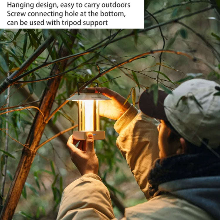 Naturehike Camping Ambient Light Outdoor Lighting Rechargeable Tent Vintage Horse Lamp(Brown)