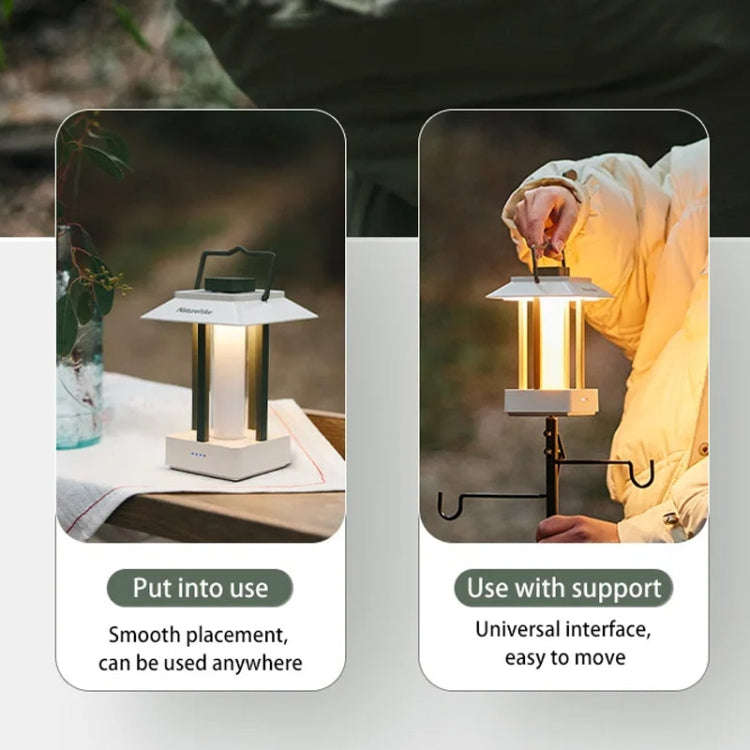 Naturehike Camping Ambient Light Outdoor Lighting Rechargeable Tent Vintage Horse Lamp(Brown)