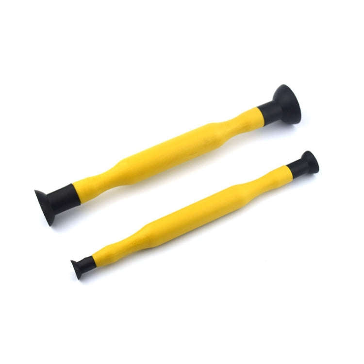 2pcs /Set Manual Valve Suction Cup Grinder Auto Repair Tool(Yellow)