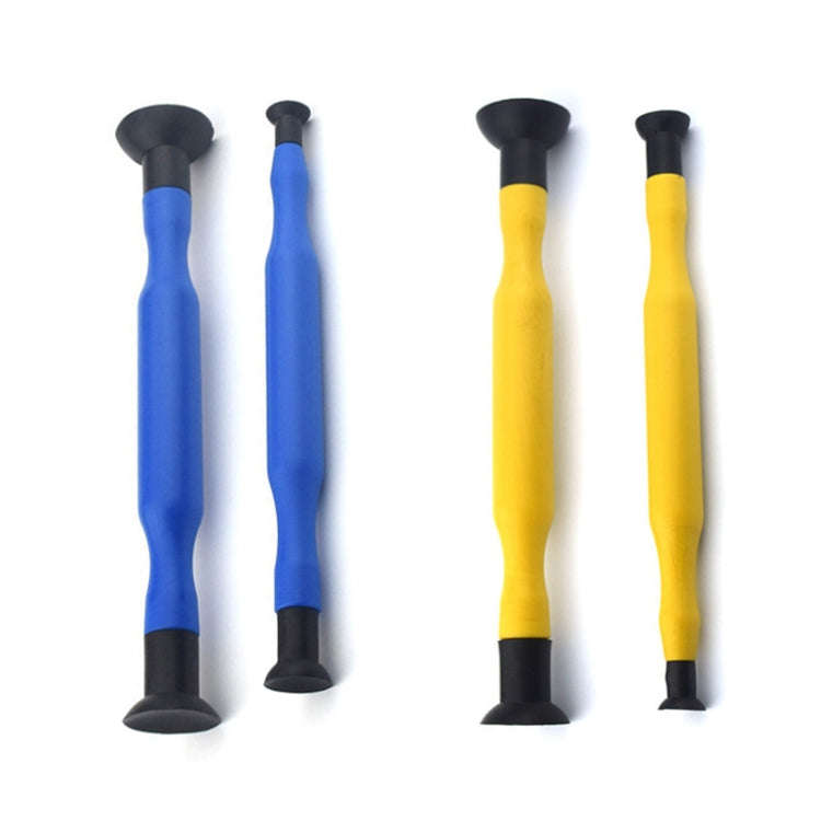 2pcs /Set Manual Valve Suction Cup Grinder Auto Repair Tool(Yellow)