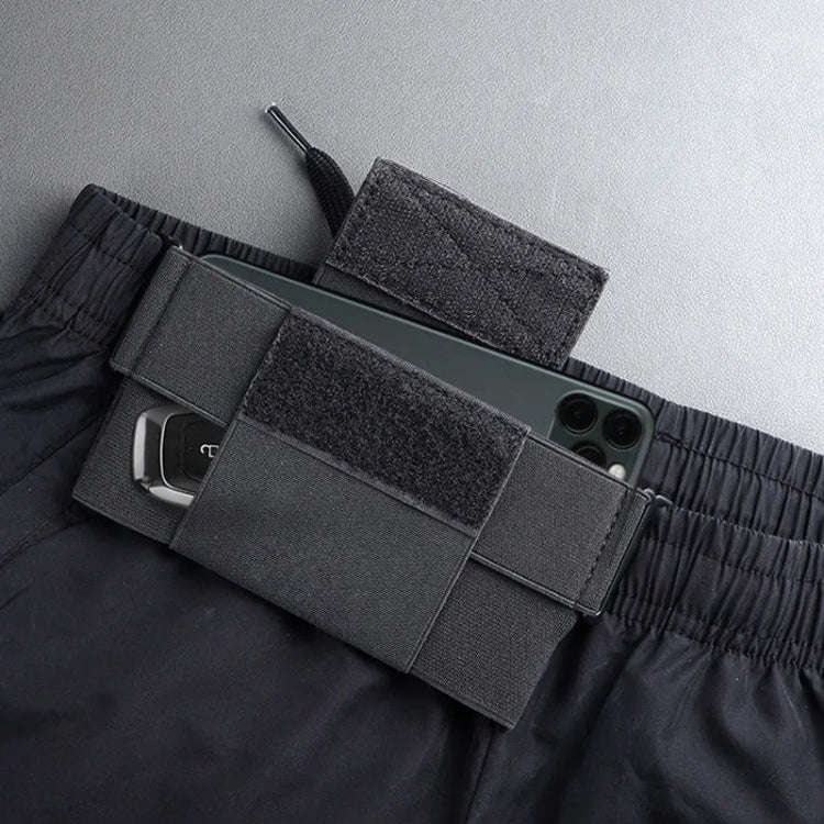 Mini Close-fitting Outdoor Sports Elastic Invisible Mobile Phone Waist Bag, Style: Without Cover ...