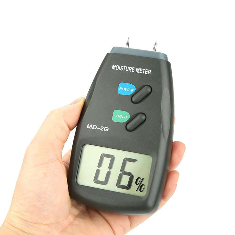 MD-2G 2 Pin LCD Screen Digital Display Wood Moisture and Humidity Detector