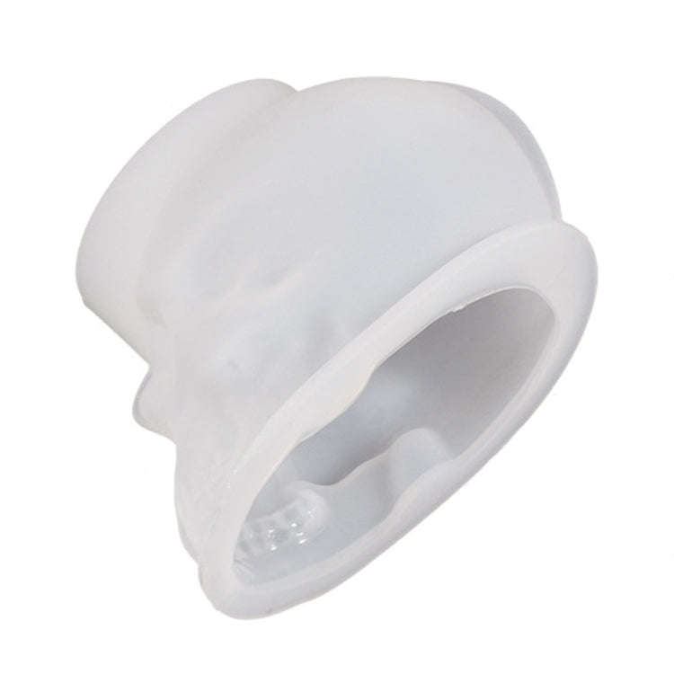 DIY Epoxy Candle Skull Keychain Pendant Silicone Mold Halloween Ornaments Mold, Spec: M