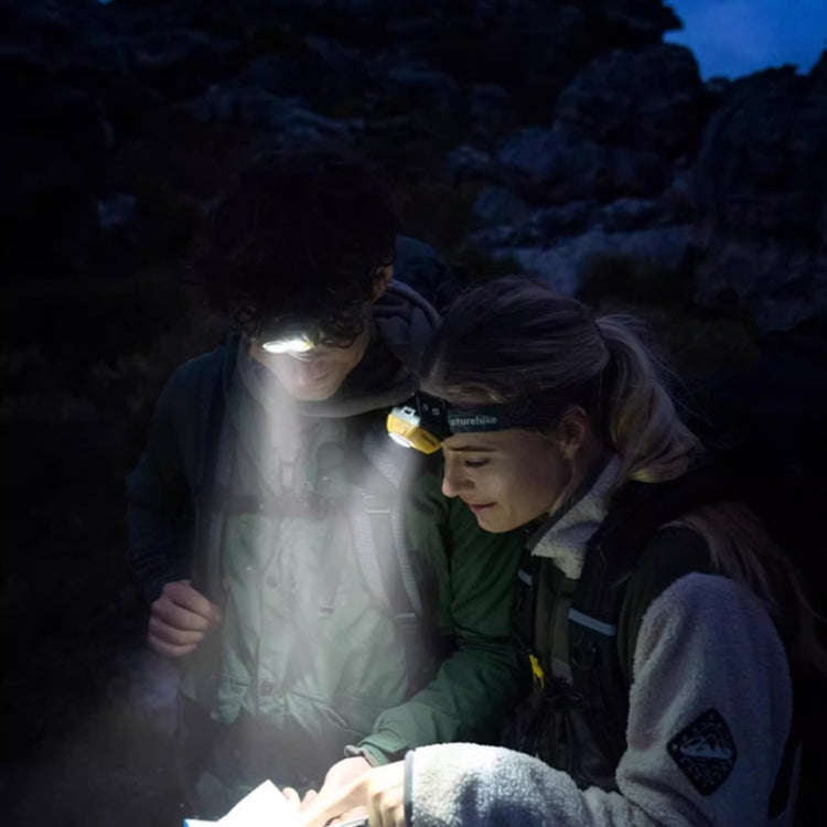 Naturehike IP68 Grade Waterproof Headlamp Outdoor Hiking Mountaineering Strong Light Headwear Lig...