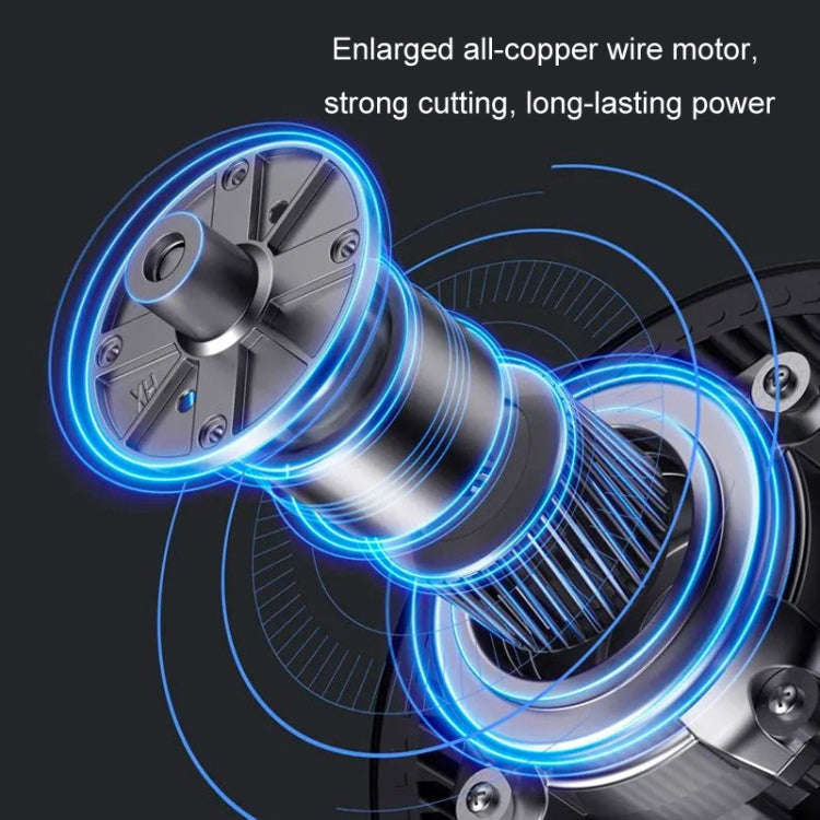 MOYI Electric Scissors Handheld Cloth Paper Box Cutting Tool, Specifications: Double Blade Plasti...