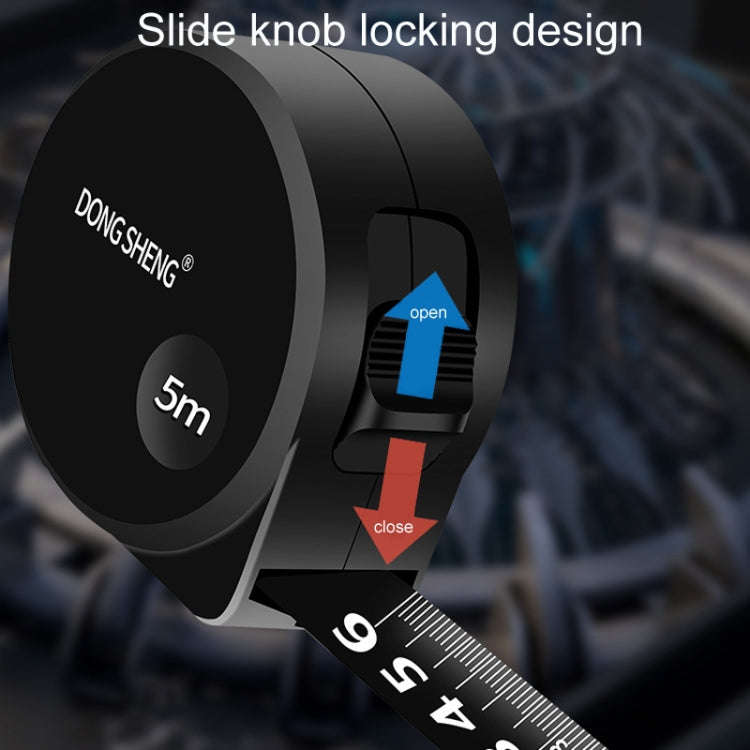 DONG GSHENG High Precision Home Use Steel Utility Scale Thickened Measuring Tape, Model: Black Go...