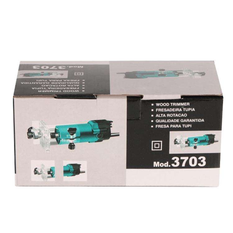 MOYI Aluminum Body Multifunctional Small Electric Woodworking Carving Slotting Trimming Machine, ...