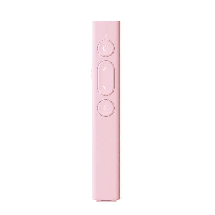 B2 2.4GHz Dual-Mode Conference PPT Wireless Page Turning Pen Multimedia Infrared Laser Pointer(Pink)