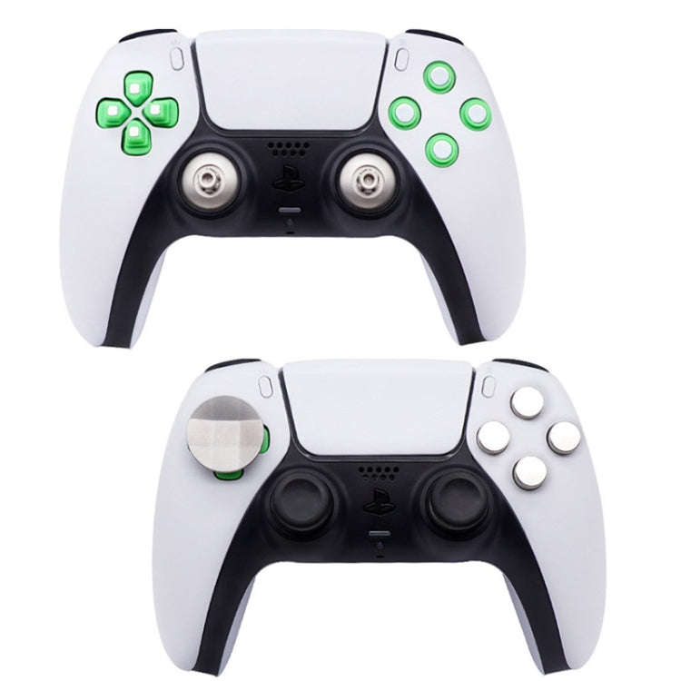For PS5 Joystick 8pcs /Set Gamepad Metal Buttons Mushroom Head Magnetic Base Cross Keys Accessory...