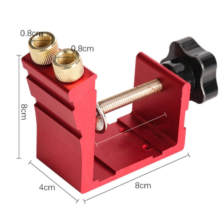Carpentry Splicing Installation Oblique Hole Opening Locator(Black)