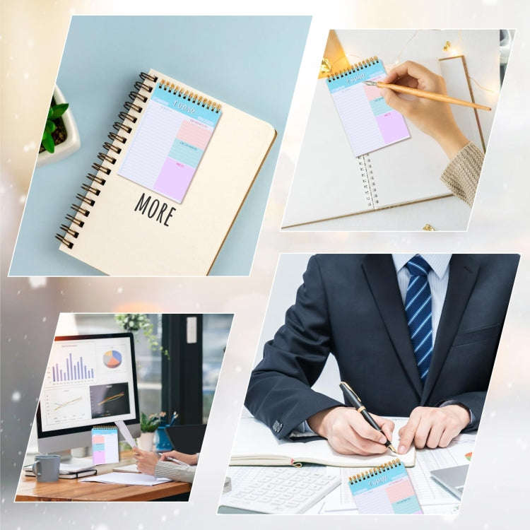 Diary Notepad Note Planning Student Memo, Style: English Notepad