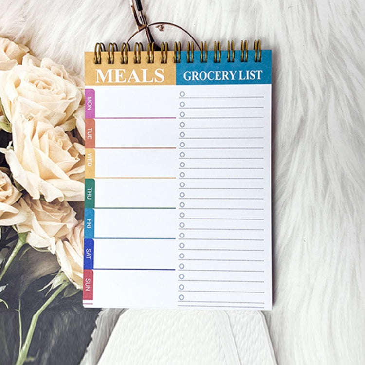 Diary Notepad Note Planning Student Memo, Style: Daily Plan Notepad