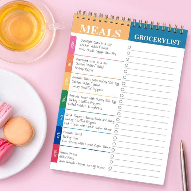 Diary Notepad Note Planning Student Memo, Style: Daily Plan Notepad