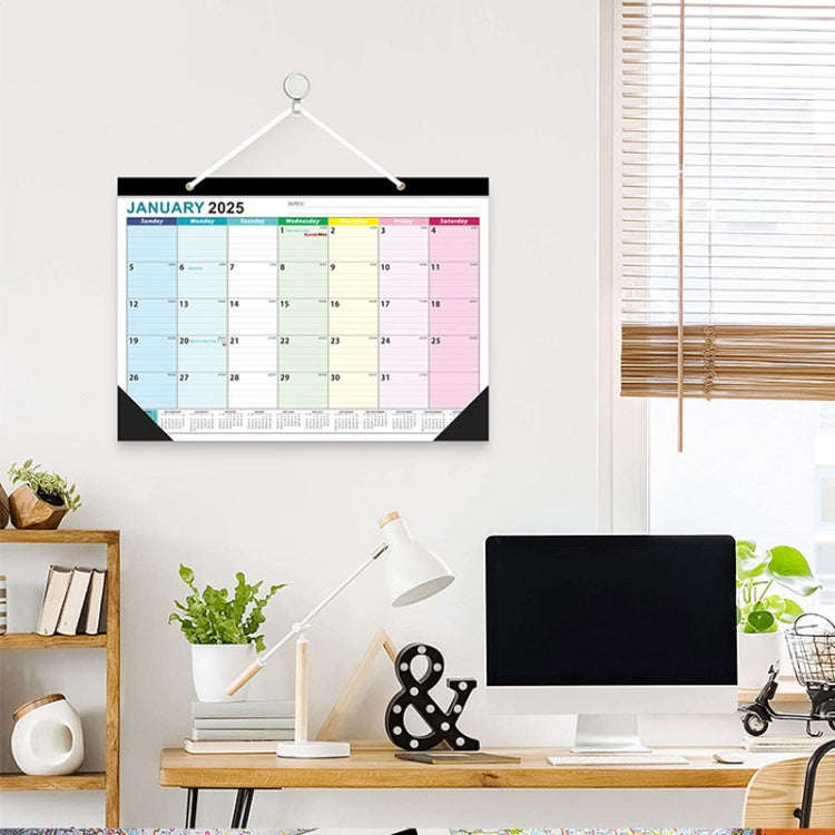 English Wall Calendar 18 Months Countdown English Desktop Minimalist Desk Calendar, Year: July 20...