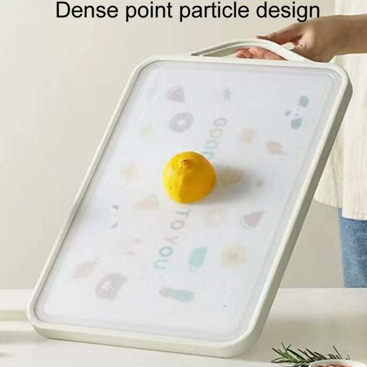 Household Stainless Steel Double Sided Cutting Board Thickened Antibacterial Chopping Board, Mode...