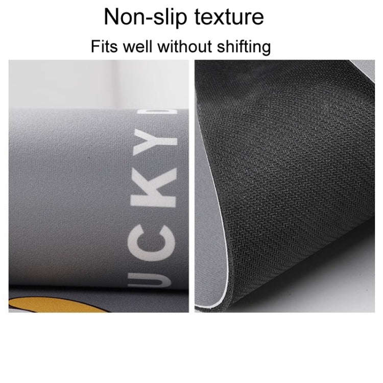 40 x 60cm+40 x 120cm 2pcs / Set Household Kitchen Oil-Absorbing Cartoon Pad Bathroom Non-Slip Qui...