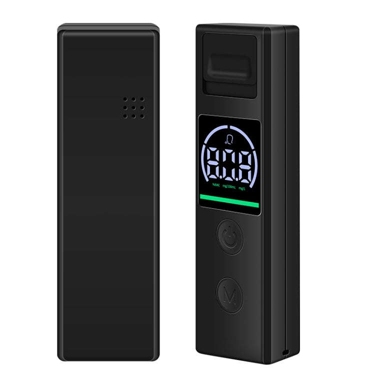 Small Portable Breath Alcohol Tester For Home Car Use(Black)