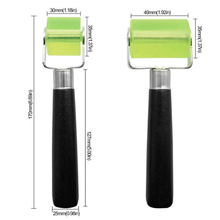 Small Car Audio Soundproofing Roller Household Wallpaper Film Laminating Wheel