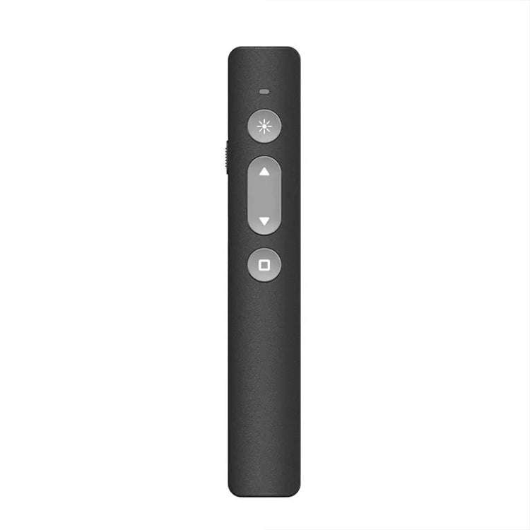 B1 Multimedia Infrared Laser Pointer Teaching Business Wireless PPT Page Turning Pen(Black)
