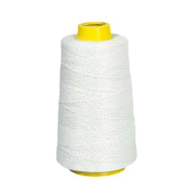 Short Fiber Polyester Rice Bag Sealing Thread Packing Line Cotton Thread For Sewing(White)