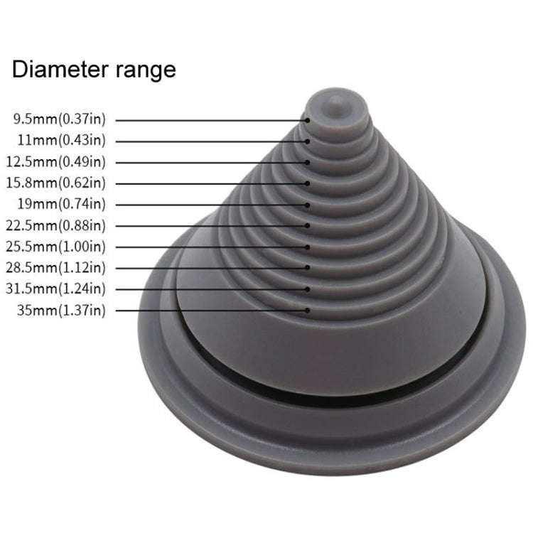 Mower Blade Balancer Blade Sharpening Test Garden Hardware Tools(Gray)