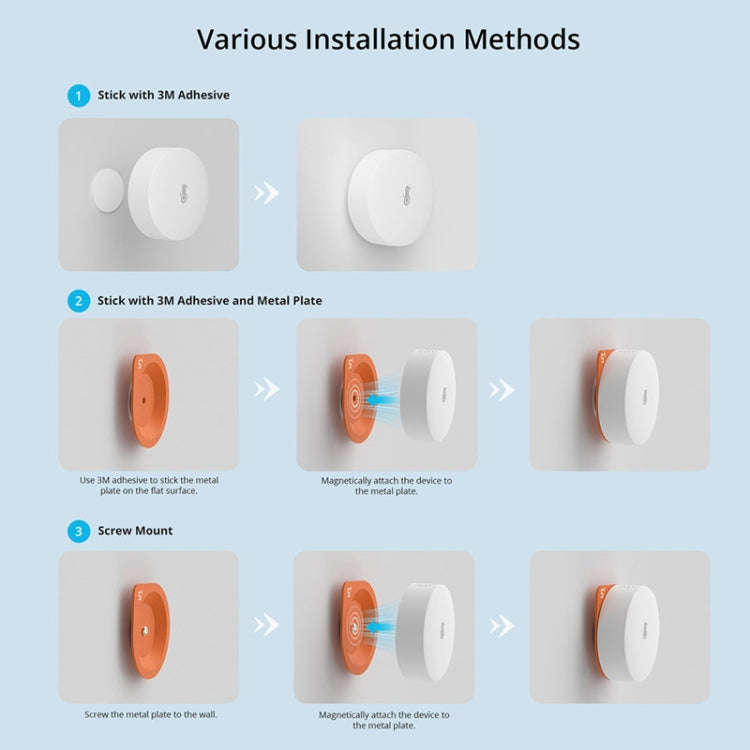 Sonoff SNZB-02P Wireless Temperature And Humidity Sensor Detector Smart Home