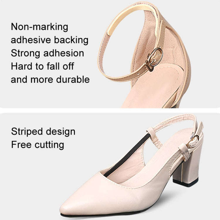 6pcs /Pack Anti-friction Soft Shoe Side Stickers Anti-falling Heel Posterior Stickers, Color: Ski...