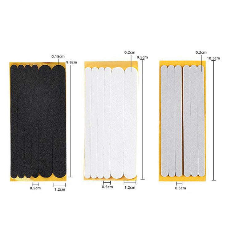 6pcs /Pack Anti-friction Soft Shoe Side Stickers Anti-falling Heel Posterior Stickers, Color: Ski...