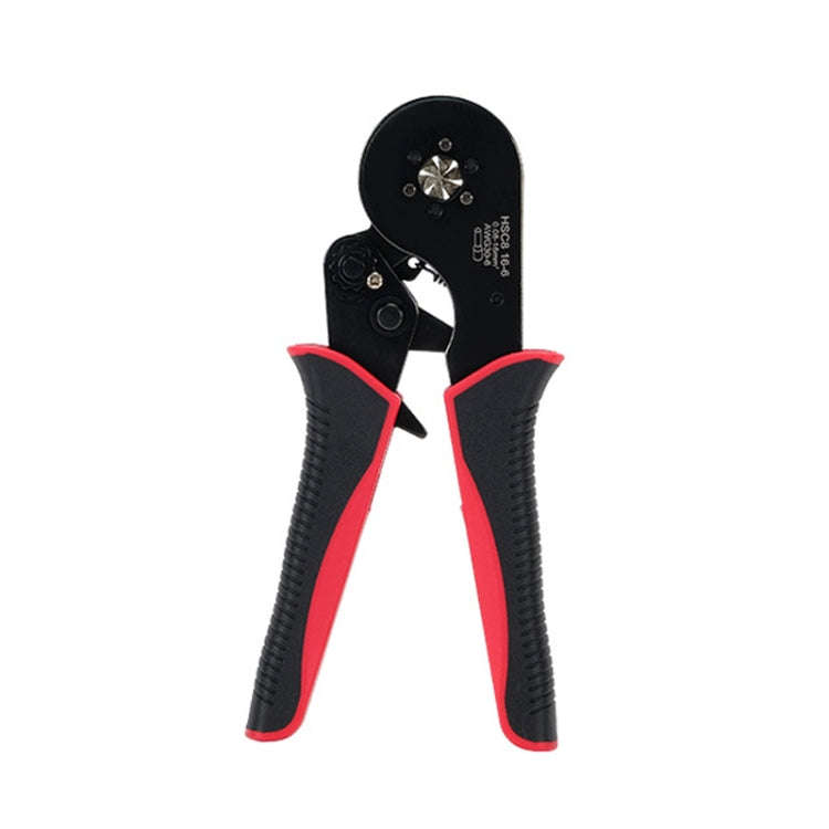 Wire Tube Type European Terminal Crimping Pliers(HCS8 16-6 Red Black)