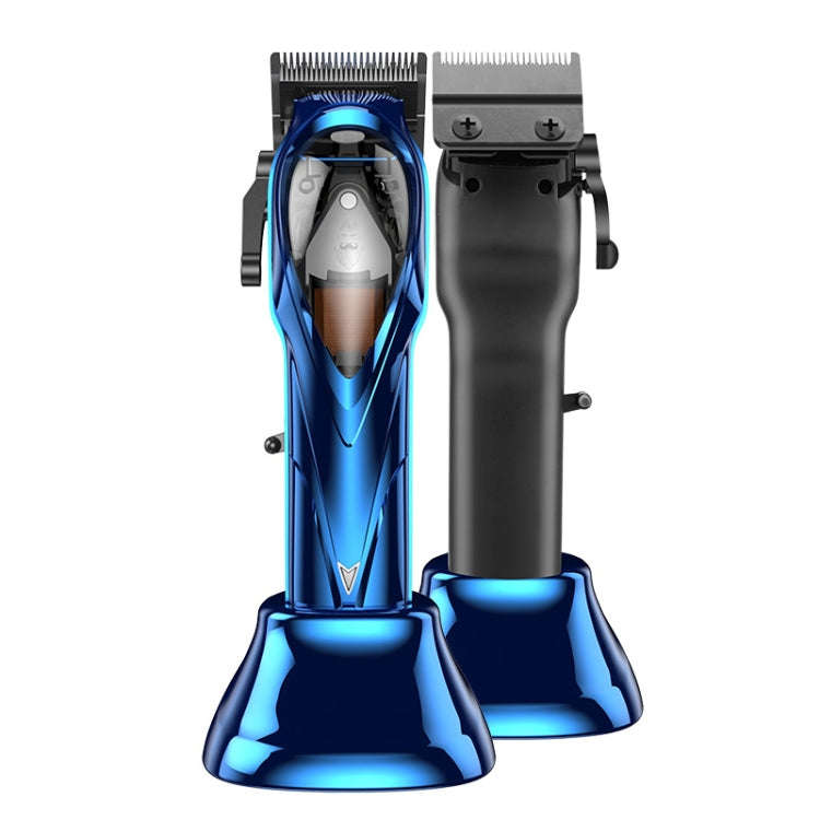 Rechargeable Magnetic Suspension High-speed Electric Hair Clipper(Blue)