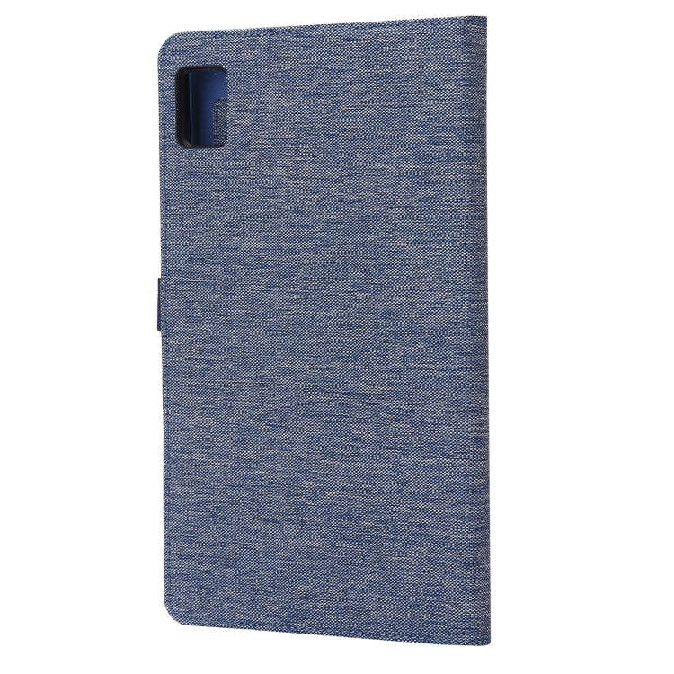 For Blackview Tab 60 8.68-Inch Fabric Leather Tablet Case(Blue)